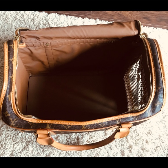 Authentic Louis Vuitton Sac Chien 40 Dog Carrier - Picture 4 of 8